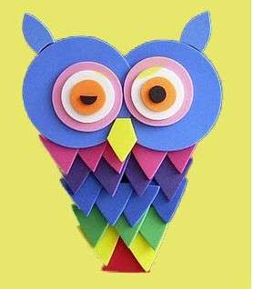 Teemme lasten sovelluksia värillisestä paperista