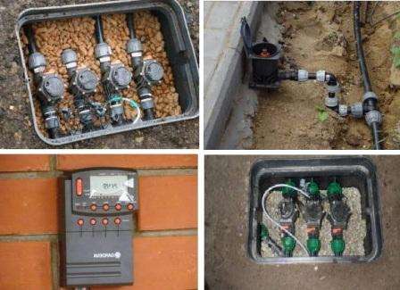 Päälinja, joka on suunnitelman mukaan keskeinen, toimittaa paineen alaisen veden virtauksen kaikkiin hajautettuihin venttiileihin. Sen pitäisi olla suurempi kuin sprinklerit. Saman vesimäärän laskemiseksi on tarpeen lisätä suuttimien kokonaiskulutuksen summa.