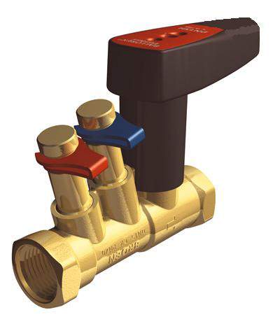 Η αρχή της λειτουργίας της βαλβίδας εξισορρόπησης στο σύστημα θέρμανσης