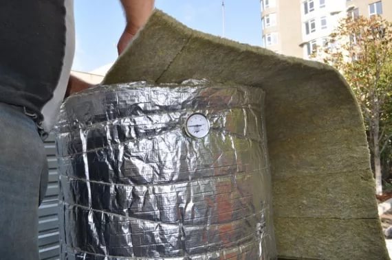 Kattilan lämmöneristys