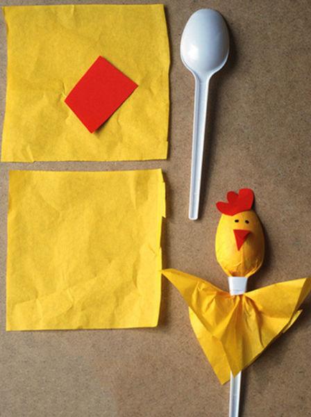 الحرف عيد الفصح إلى المدرسة