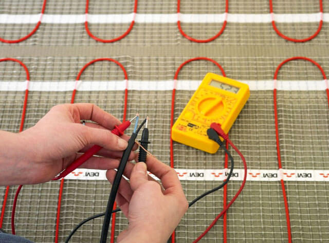hvordan man tjekker et varmt gulv med et multimeter hvordan man kontrollerer gulvvarmesensoren