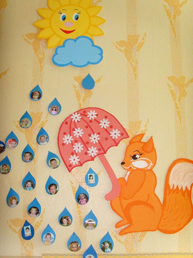 DIY dekorácia materskej školy v deň znalostí