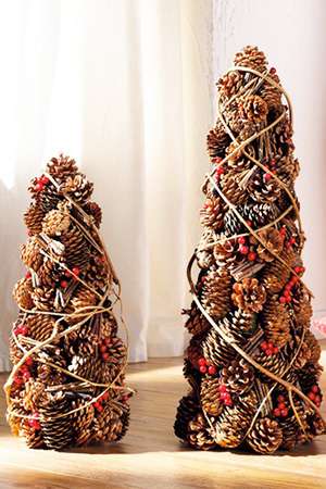 الحرف مخاريط الصنوبر