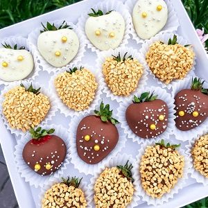 Ovocie v čokoláde, foto