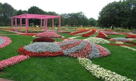 tässä tapauksessa voit miettiä, minne istuttaa valoa rakastavia ja varjoa rakastavia kasveja, ja kukkapenkki osoittautuu hyvin