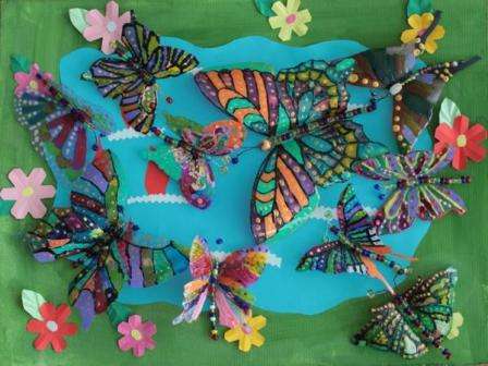 Alkuperäiset hahmot leikataan usein pulloista, jotka koristavat huvimajan tai kukkapenkin. Kokeile esimerkiksi tehdä kukka tai perhonen.