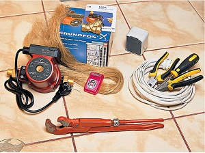 Vandtryk i vandforsyningssystemet: i en lejlighed, i et hus