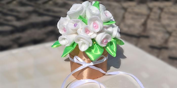 Κάνουμε ένα δώρο για τη 8η Μαρτίου για τη μαμά χειροτεχνίες για 8 Μαρτίου από βαμβακερά μαξιλάρια