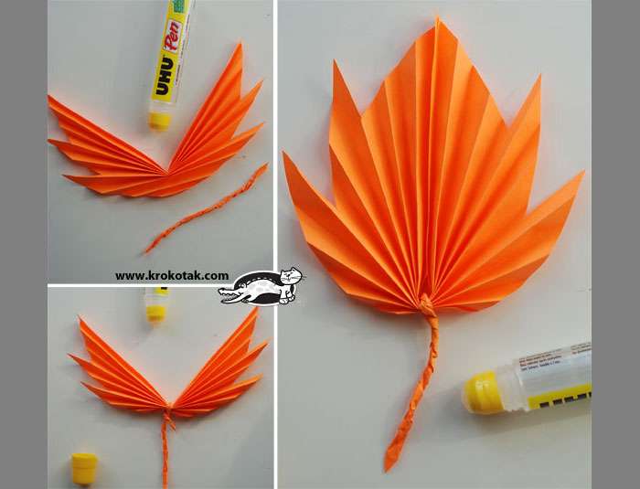 DIY origami håndværk