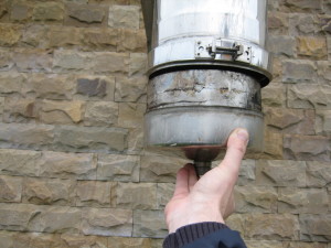 Odvod kondenzátu odtok kondenzátu