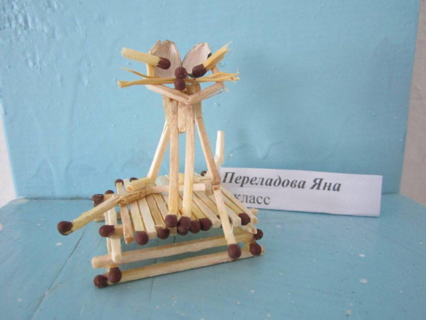 Hus, slot, kirke, tempel, godt: hvordan man laver af tændstikker uden lim med egne hænder, trin for trin instruktioner