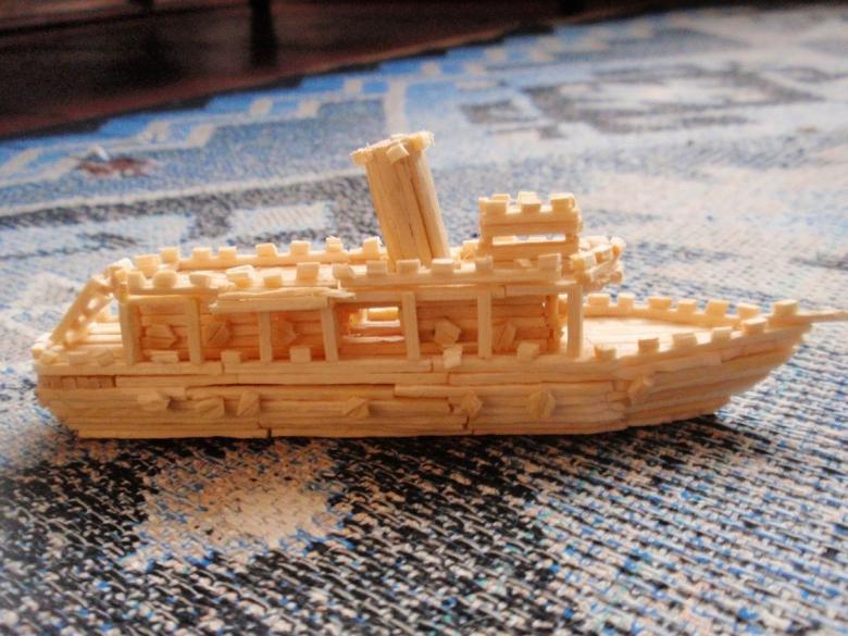 Hus, slot, kirke, tempel, godt: hvordan man laver af tændstikker uden lim med egne hænder, trin for trin instruktioner