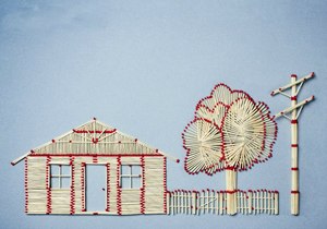 Hus, slot, kirke, tempel, godt: hvordan man laver af tændstikker uden lim med egne hænder, trin for trin instruktioner