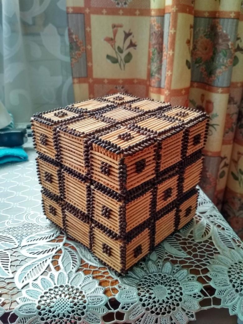 Hus, slot, kirke, tempel, godt: hvordan man laver af tændstikker uden lim med egne hænder, trin for trin instruktioner