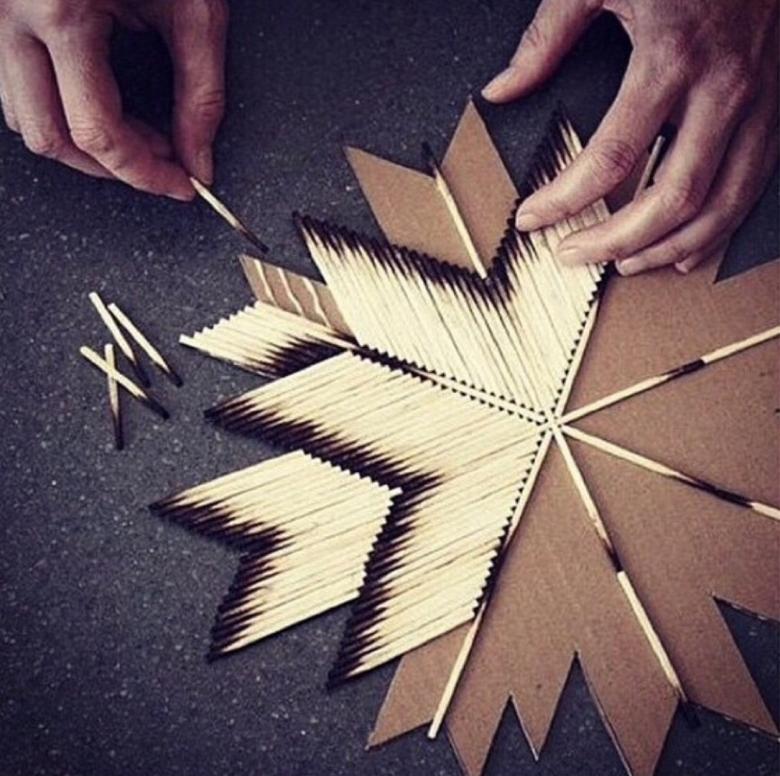 Hus, slot, kirke, tempel, godt: hvordan man laver af tændstikker uden lim med egne hænder, trin for trin instruktioner