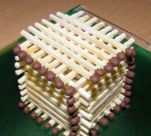 Hus, slot, kirke, tempel, godt: hvordan man laver af tændstikker uden lim med egne hænder, trin for trin instruktioner