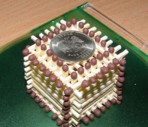 Hus, slot, kirke, tempel, godt: hvordan man laver af tændstikker uden lim med egne hænder, trin for trin instruktioner