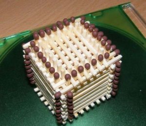 Hus, slot, kirke, tempel, godt: hvordan man laver af tændstikker uden lim med egne hænder, trin for trin instruktioner