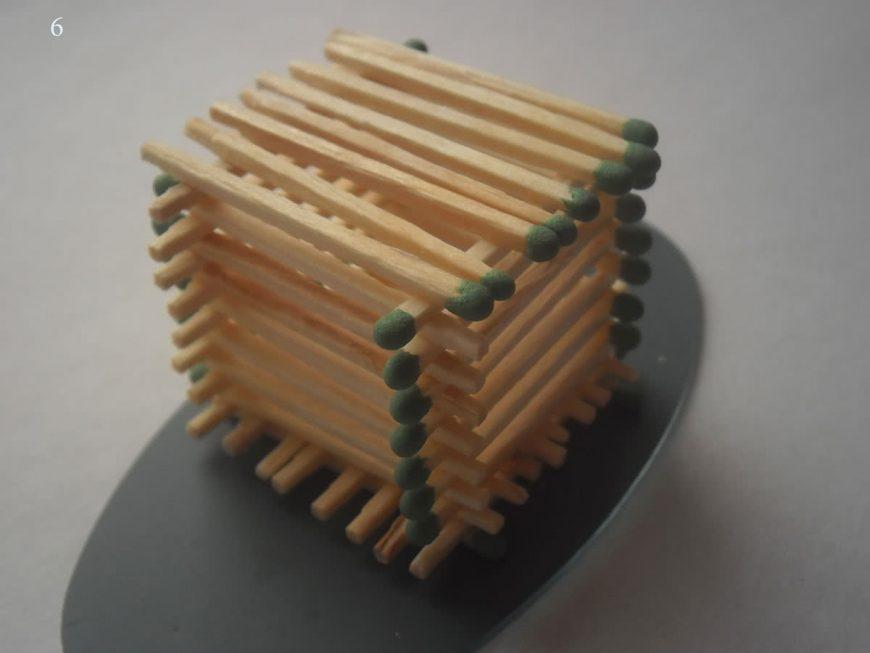 Hus, slot, kirke, tempel, godt: hvordan man laver af tændstikker uden lim med egne hænder, trin for trin instruktioner