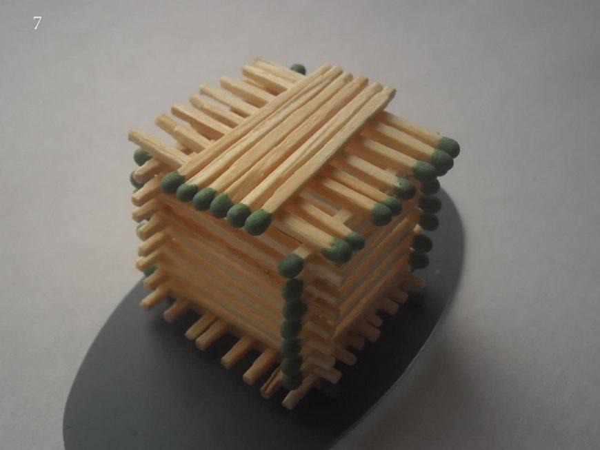 Hus, slot, kirke, tempel, godt: hvordan man laver af tændstikker uden lim med egne hænder, trin for trin instruktioner