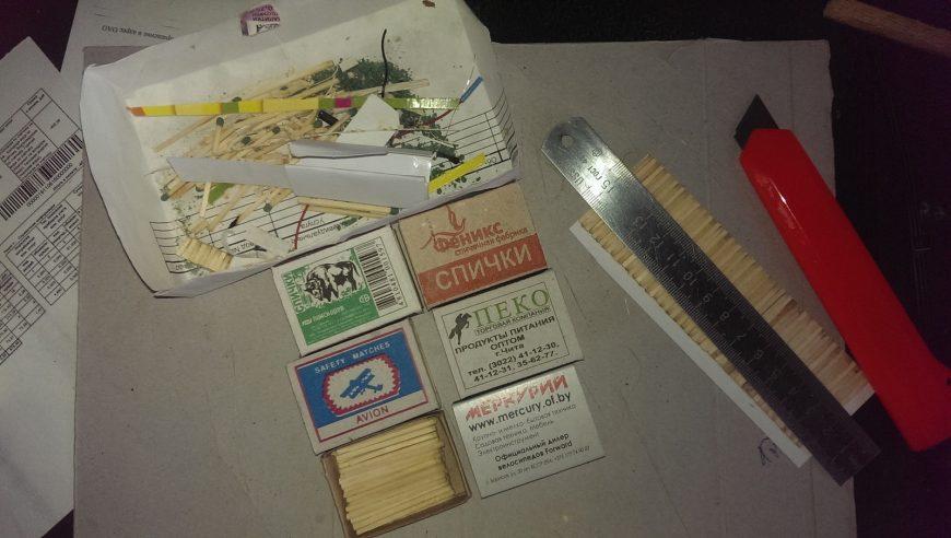 Hus, slot, kirke, tempel, godt: hvordan man laver af tændstikker uden lim med egne hænder, trin for trin instruktioner