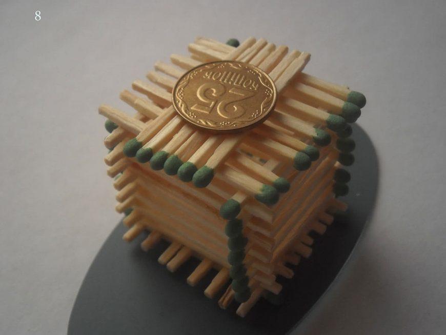 Hus, slot, kirke, tempel, godt: hvordan man laver af tændstikker uden lim med egne hænder, trin for trin instruktioner