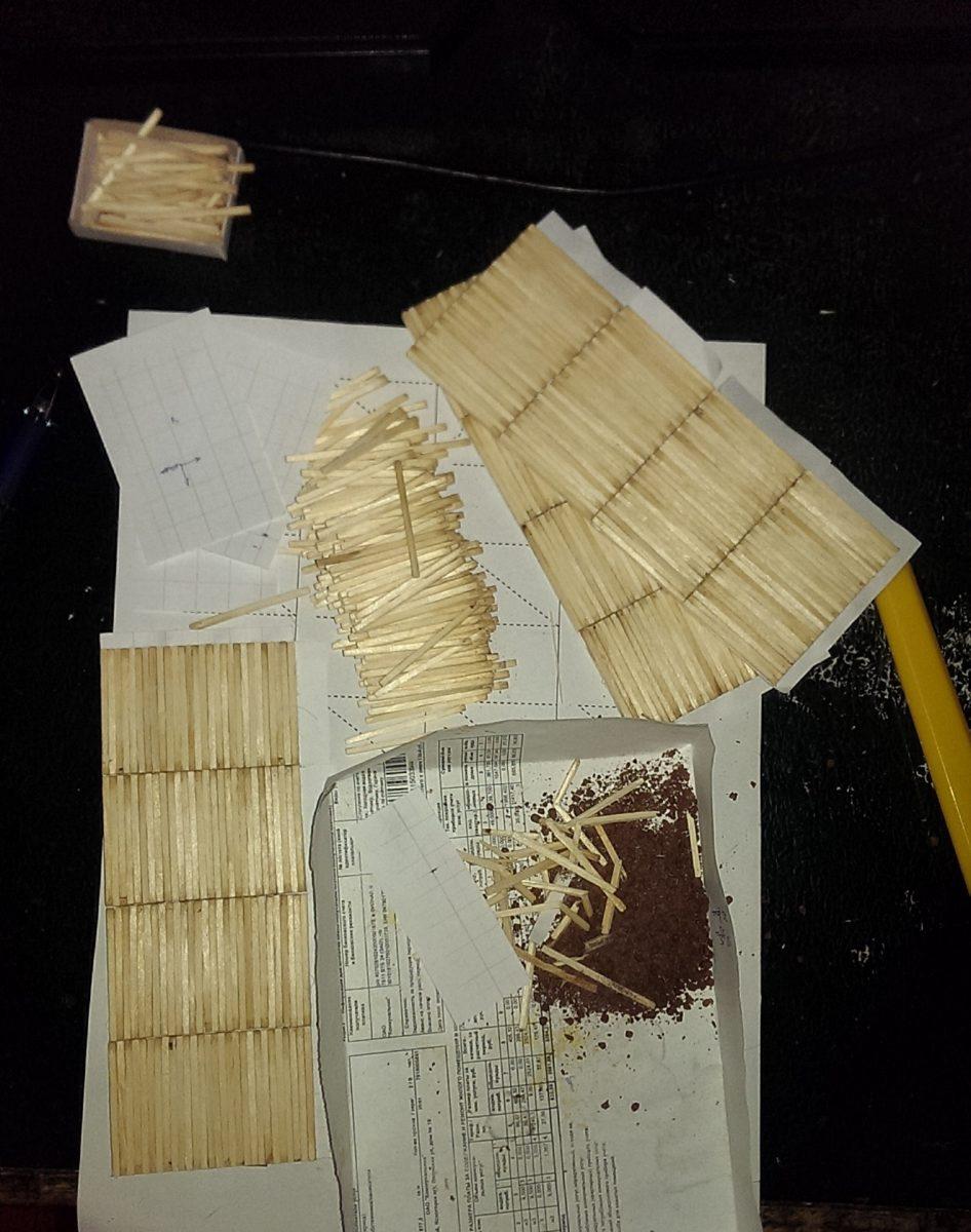 Hus, slot, kirke, tempel, godt: hvordan man laver af tændstikker uden lim med egne hænder, trin for trin instruktioner