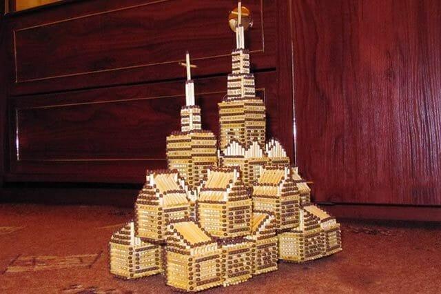 Match hus: instruktioner til at lave for begyndere