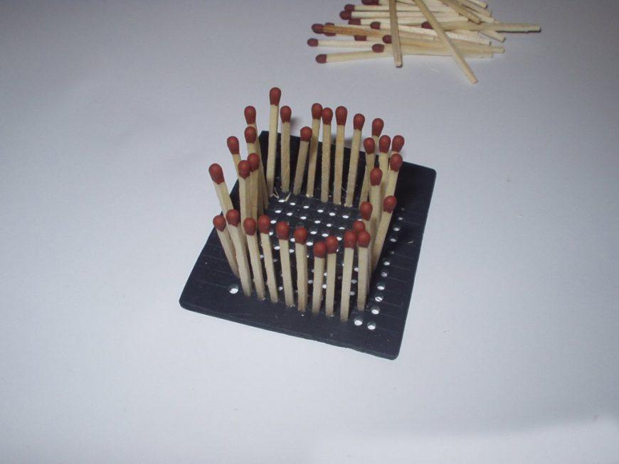 Hus, slot, kirke, tempel, godt: hvordan man laver af tændstikker uden lim med egne hænder, trin for trin instruktioner