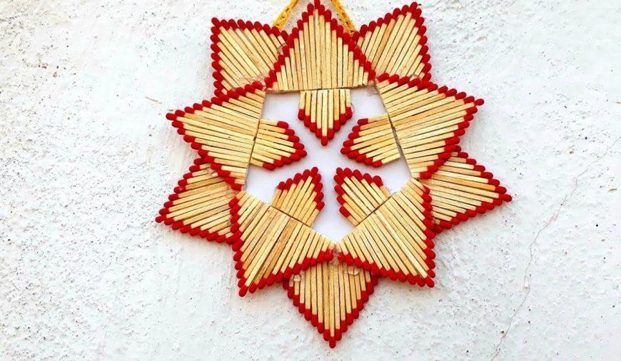 Hus, slot, kirke, tempel, godt: hvordan man laver af tændstikker uden lim med egne hænder, trin for trin instruktioner