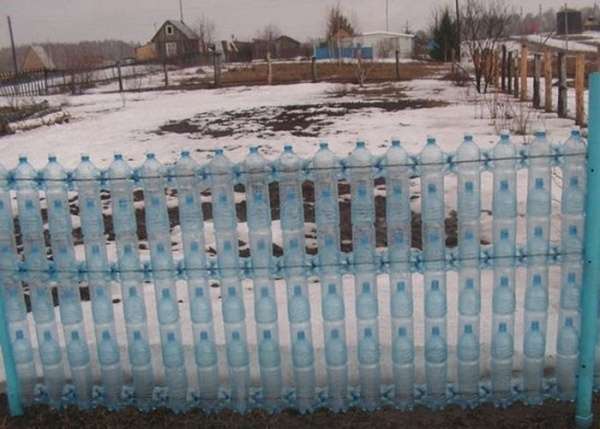 Toinen loistava idea muovipullojen käyttöön