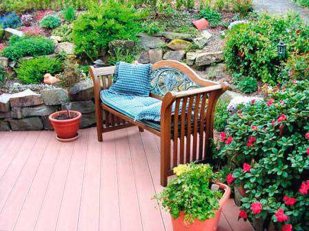 koristele piha kasveilla