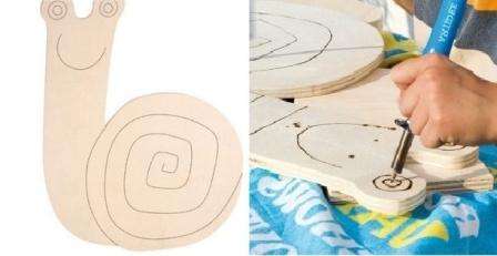 Ak ste dobrí v kreslení, môžete nakresliť kresbu v plnej veľkosti priamo na preglejku. V opačnom prípade je lepšie vytvoriť šablónu.