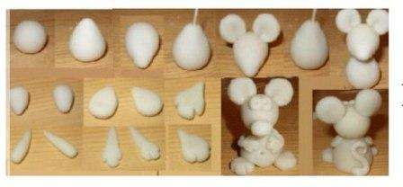 10 -vuotiaat lapset voivat suorittaa askel askeleelta monimutkaisempia lukuja suolataikinasta. Kehota heitä ottamaan lelu ja tekemään siitä laaja askartelu.