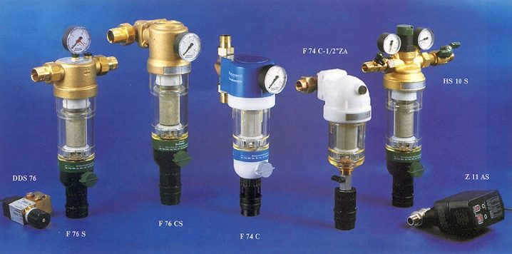 مرشح خشن للمياه - أنواع واختيار وتركيب