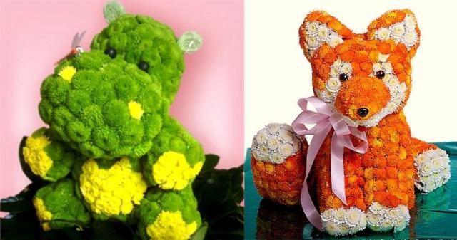 لعب من صور الزهور الطبيعية