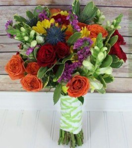 باقة زهور الحديقة