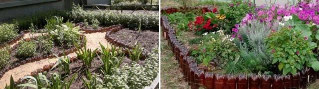 Muoviset pullon aidat