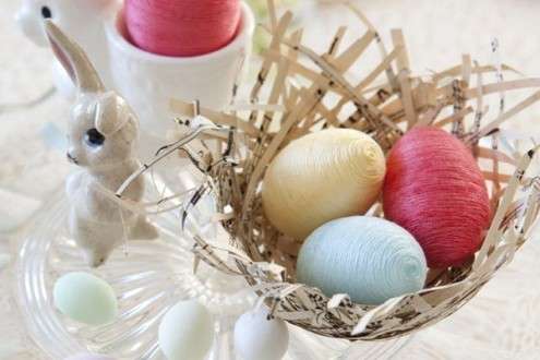 DIY Πασχαλινή σύνθεση για το νηπιαγωγείο