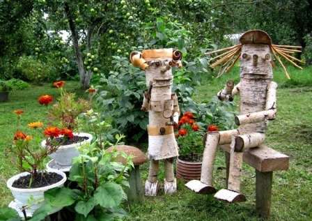 käsitöitä hirsistä