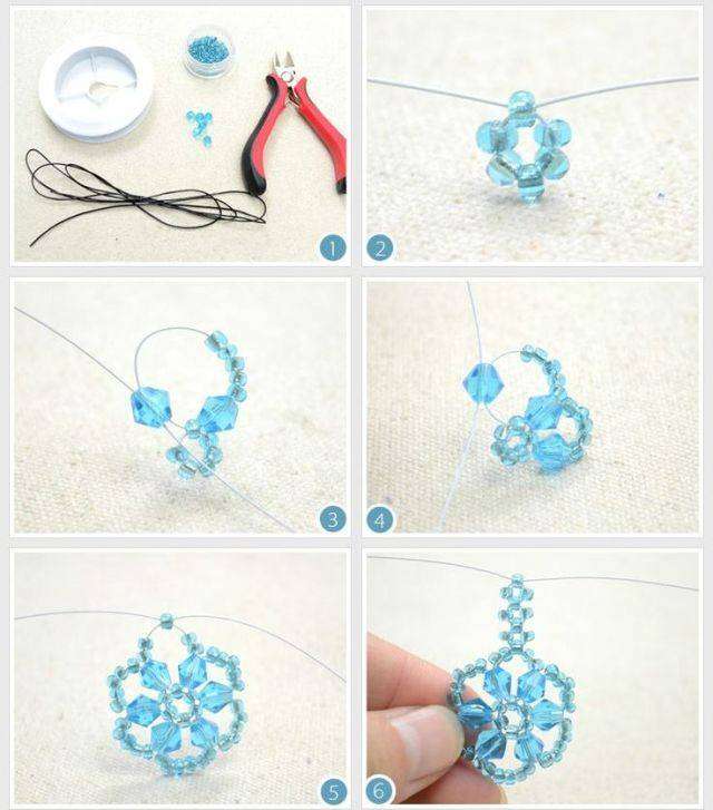 joulu askartelu helmistä