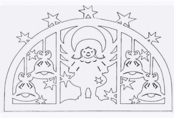 Lataa uudenvuoden stensiilit ikkunoille