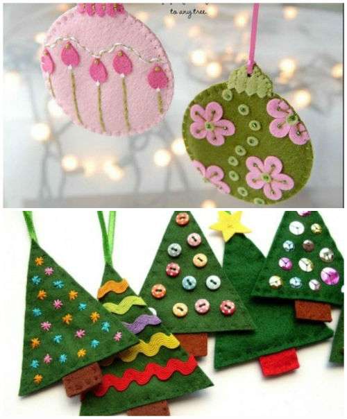 yksinkertaisia joulukoristeita uudelle vuodelle 2017