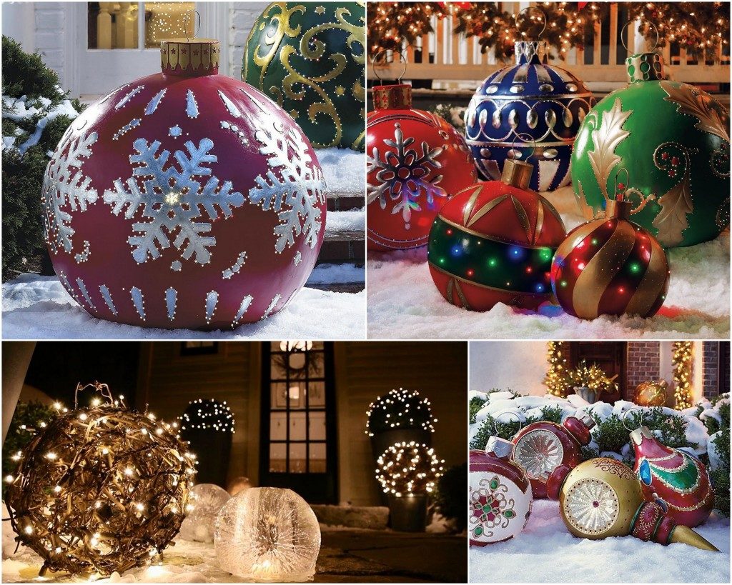 kuinka sisustaa piha talvella omin käsin valokuva