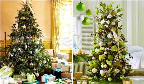 hvordan man pynter et juletræ om et år