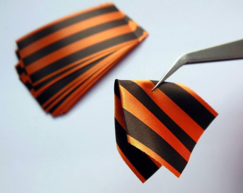 Teemme Pyhän Yrjön nauhan omilla käsillämme kuinka tehdä St.George -nauha nauhoista