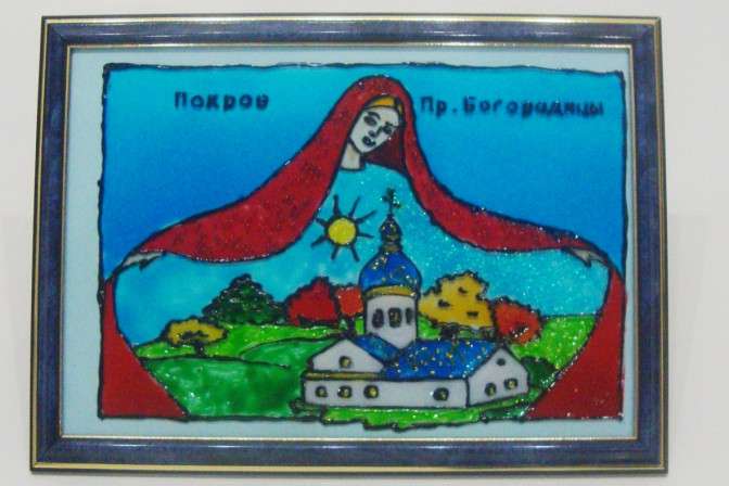 käsitöitä siunatun neitsytin esirukouksesta