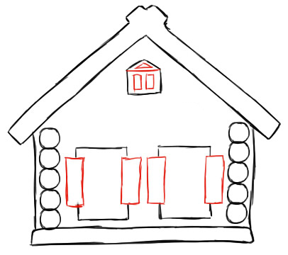 Kuinka piirtää kota lyijykynällä: valokuvaideoita-vaiheittaiset mestarikurssit aloittelijoille