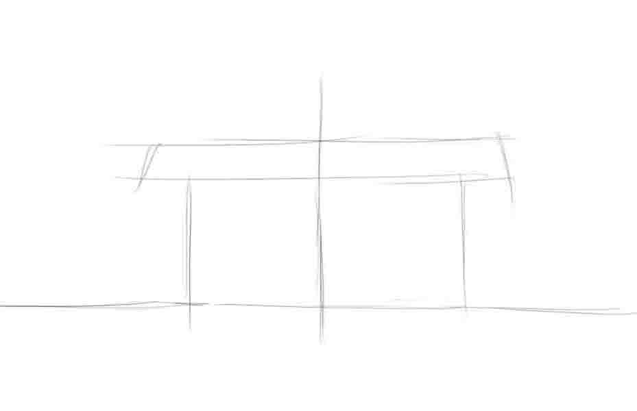 Ako nakresliť krásny dom svojich snov ceruzkou krok za krokom - ako nakresliť dvojpodlažný dom?